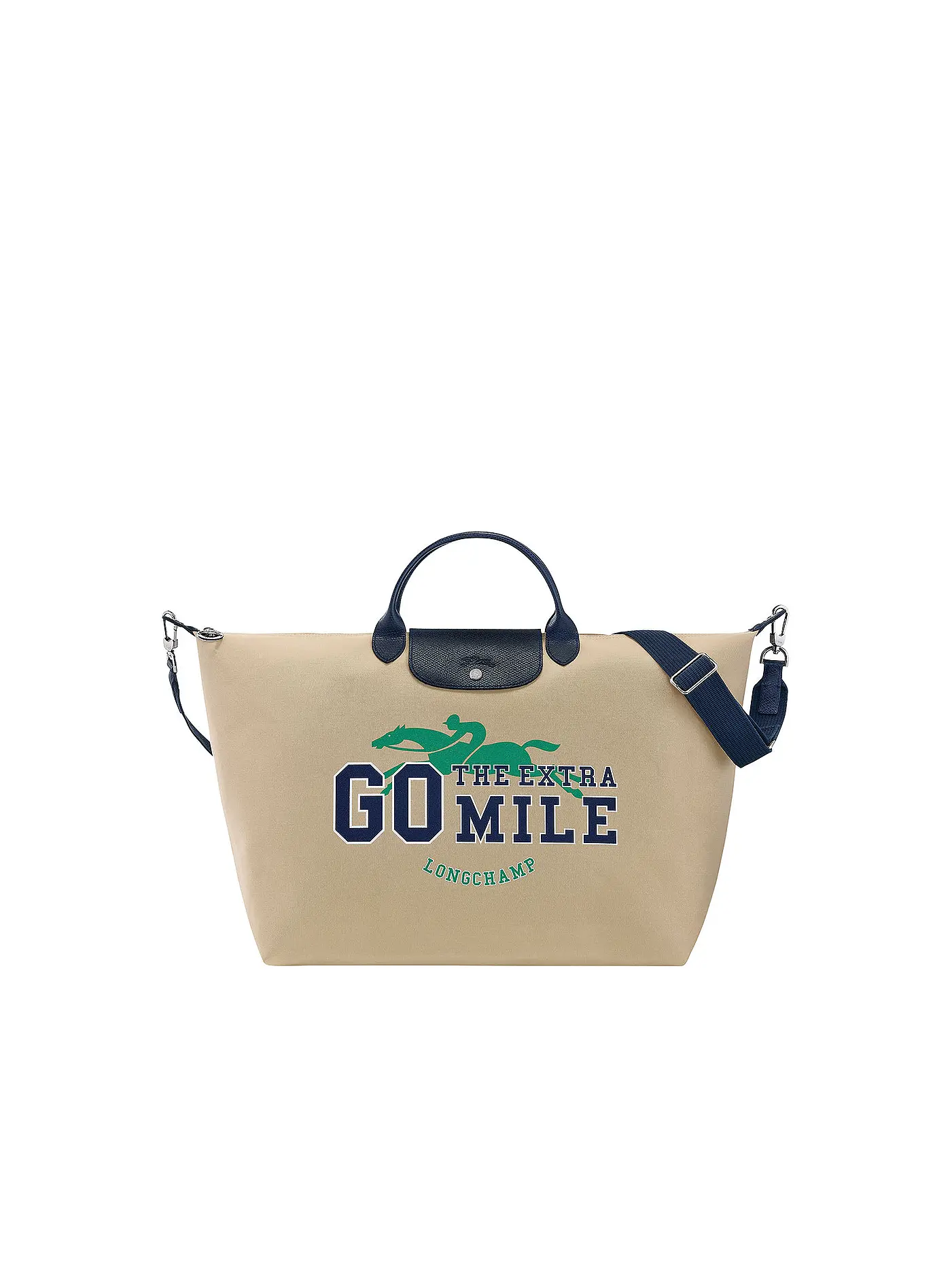 LONGCHAMP | Le Pliage Weekender Small, Beige | 